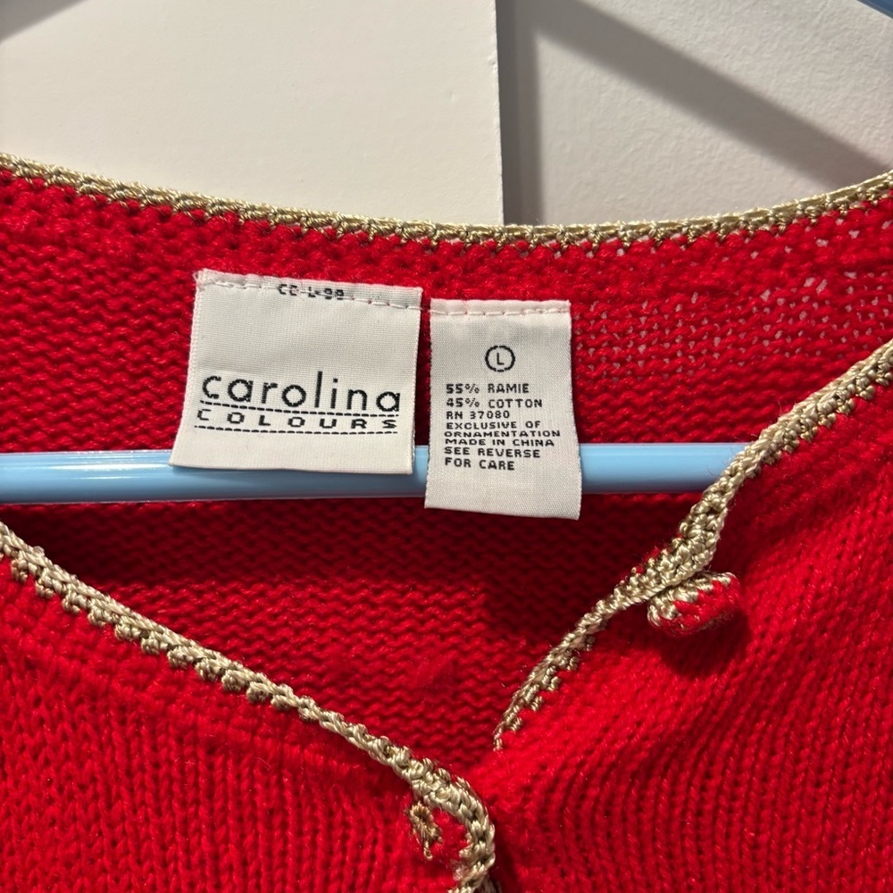 Carolina Colours Holiday Cardigan - Picture 4 of 5